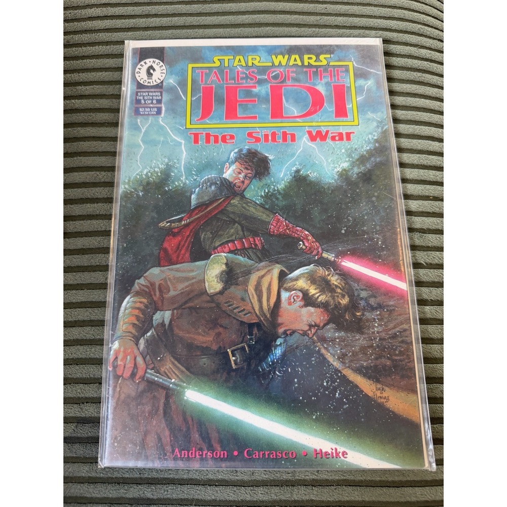 Dark Horse Star Wars Tales of the Jedi The Sith War 5 1996 Comic Book Sci-Fi